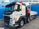 Minituur van Volvo FM 460 8x2 EURO 6, Palfinger, Remote