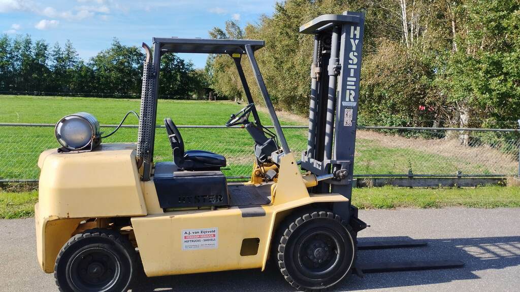 HYSTER H4.00XL 4TON LPG  DUPLO MAST 3.65 MT 1993