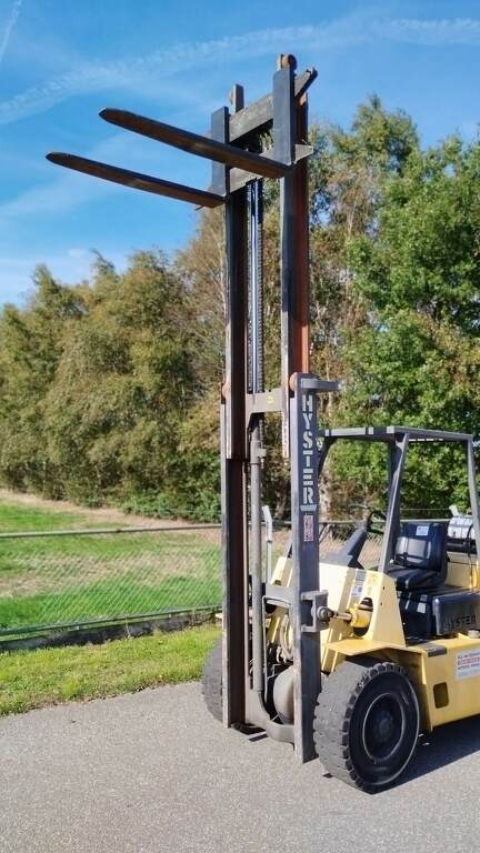 HYSTER H4.00XL 4TON LPG  DUPLO MAST 3.65 MT 1993