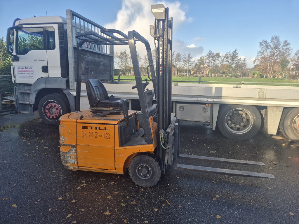 STILL R50-12  3-Wieler,  Elektrich,  1,2 Ton,  Mast 2w340,   B.J. 2002