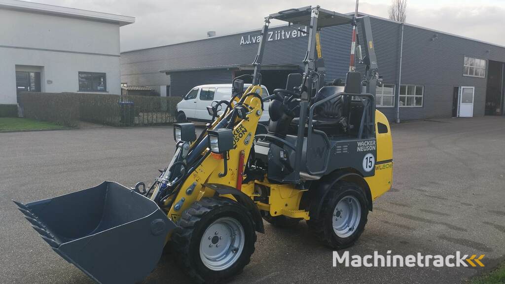 Promotie Wacker WL 20E Weidemann 1160E elek Shovel  2.4 ton bj 2021