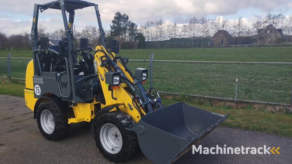 Promotie Wacker WL 20E Weidemann 1160E elek Shovel  2.4 ton bj 2021