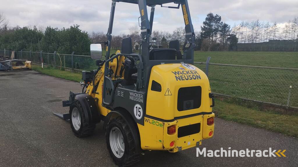 Promotie Wacker WL 20E Weidemann 1160E elek Shovel  2.4 ton bj 2021