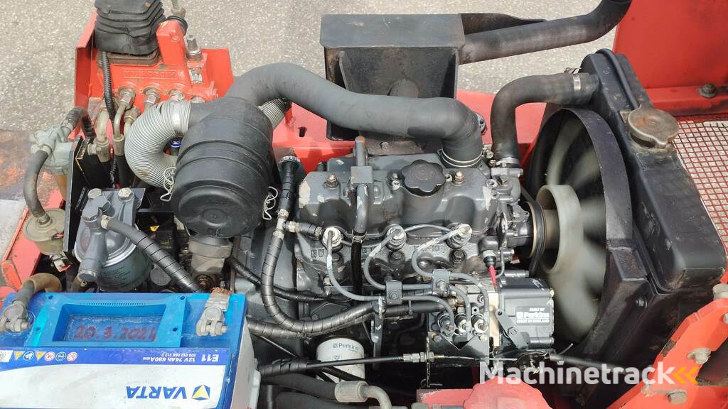 Weidemann Marge 1030D/P minishovel 22 pk  Joystick nieuwe bak , mestriek