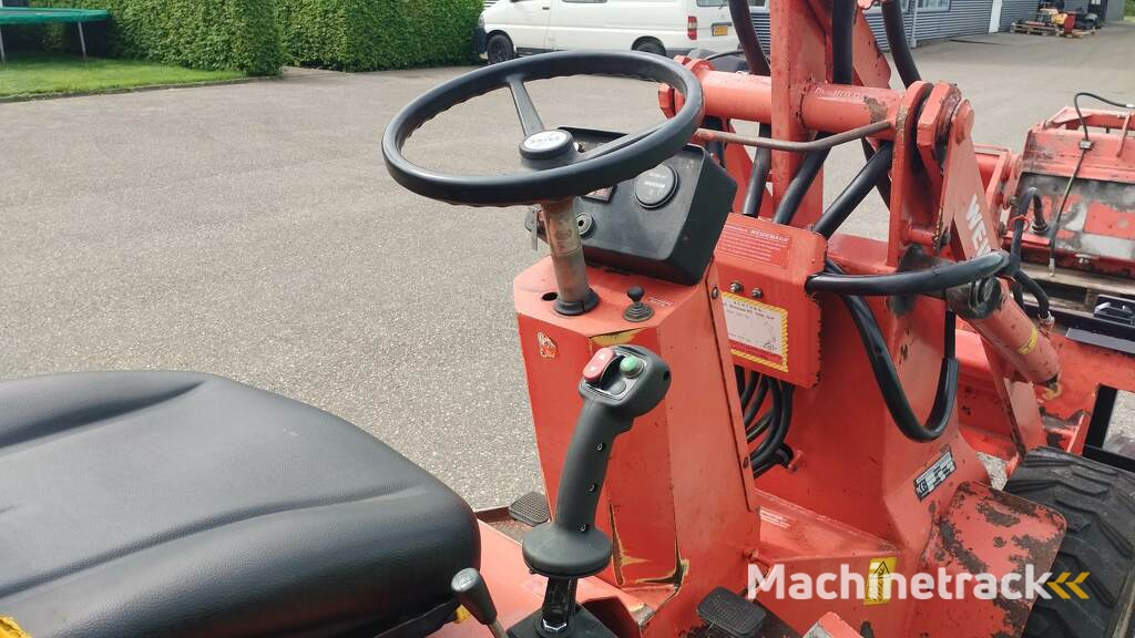 Weidemann Marge 1030D/P minishovel 22 pk  Joystick nieuwe bak , mestriek