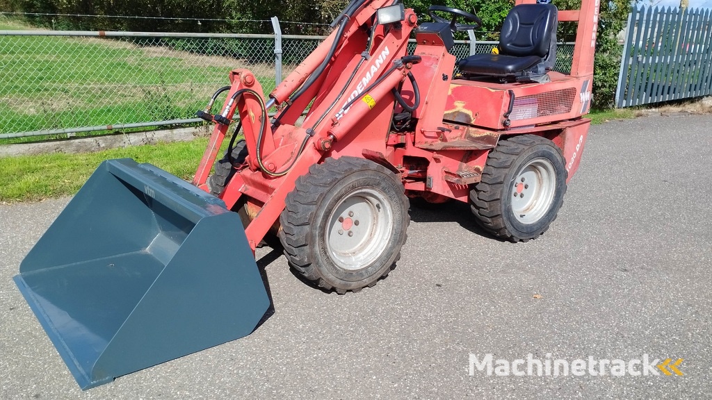Weidemann Marge 1030D/P minishovel 22 pk  Joystick nieuwe bak , mestriek