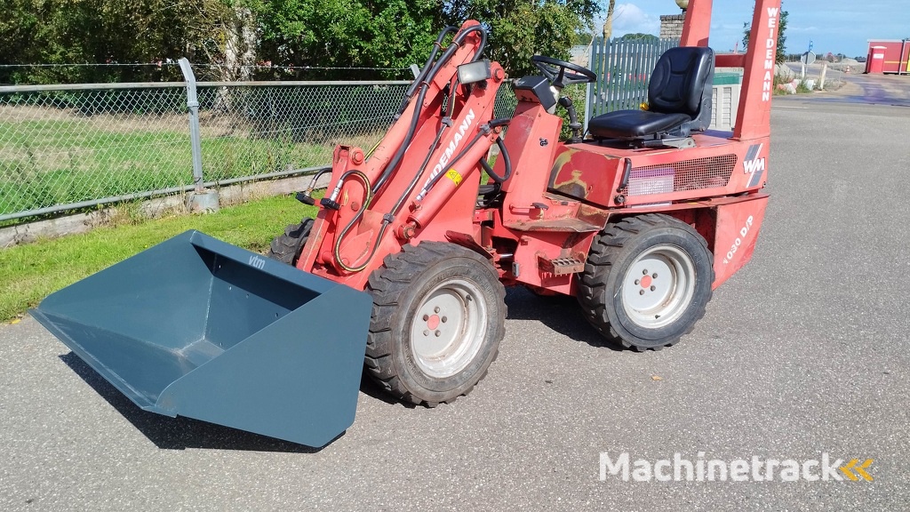 Weidemann Marge 1030D/P minishovel 22 pk  Joystick nieuwe bak , mestriek