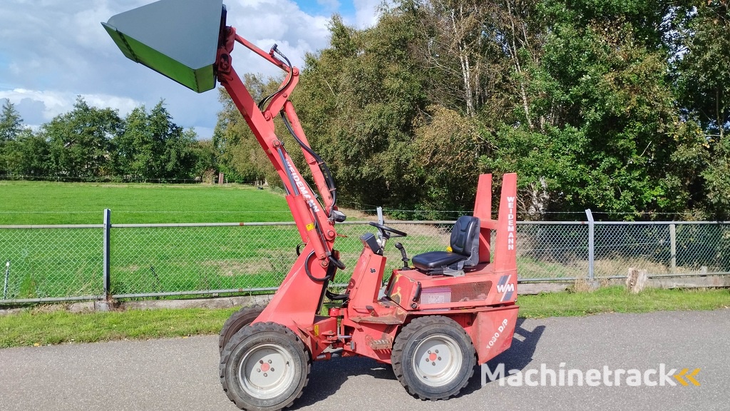 Weidemann Marge 1030D/P minishovel 22 pk  Joystick nieuwe bak , mestriek