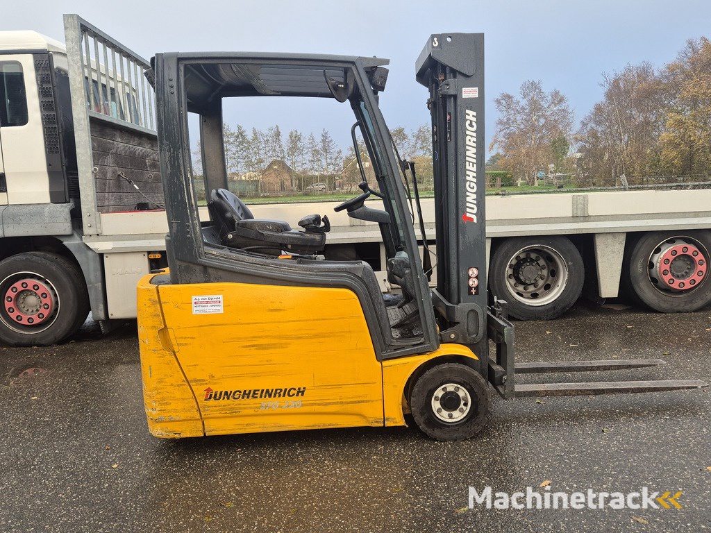 Jungheinrich EFG220 2 ton 3-Wieler Elektrisch, Mast 3F480  4792 uur.