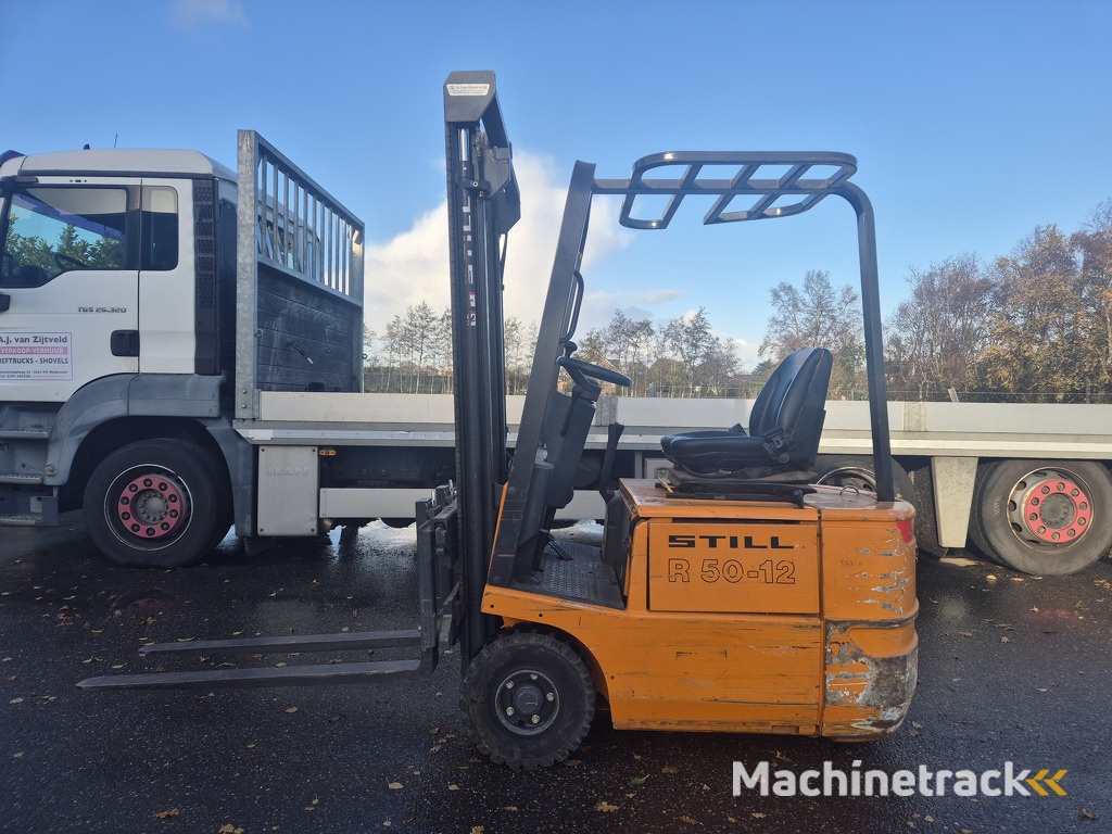 STILL R50-12  3-Wieler,  Elektrich,  1,2 Ton,  Mast 2w340,   B.J. 2002