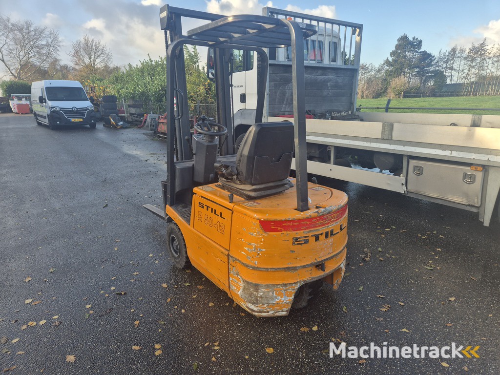 STILL R50-12  3-Wieler,  Elektrich,  1,2 Ton,  Mast 2w340,   B.J. 2002