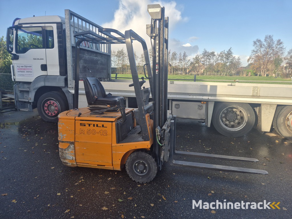 STILL R50-12  3-Wieler,  Elektrich,  1,2 Ton,  Mast 2w340,   B.J. 2002