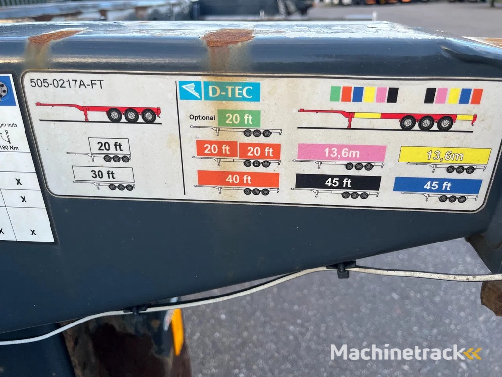 D-TEC Flexitrailer - Multi - SAF/DISC - 4585KG - 65.134