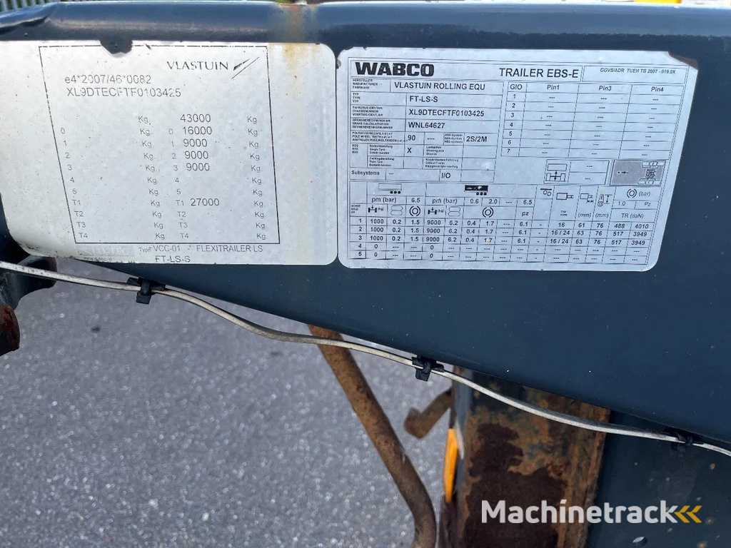 D-TEC Flexitrailer - Multi - SAF/DISC - 4585KG - 65.134