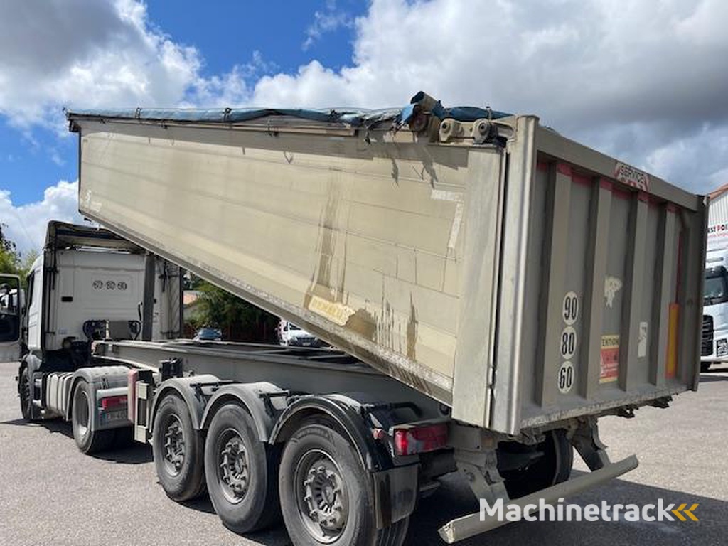 Benalu BENNE ALU 3 ESSIEUX