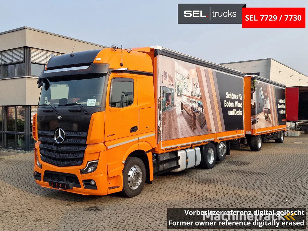 Mercedes-Benz Actros 2548 Retarder / Alu-Felgen / Aluklappen / Euro 6E / Navi / Liftachse