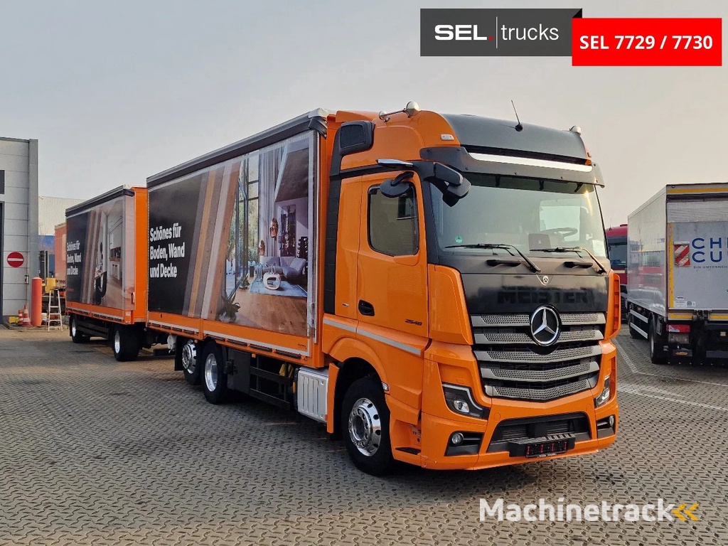 Mercedes-Benz Actros 2548 Retarder / Alu-Felgen / Aluklappen / Euro 6E / Navi / Liftachse