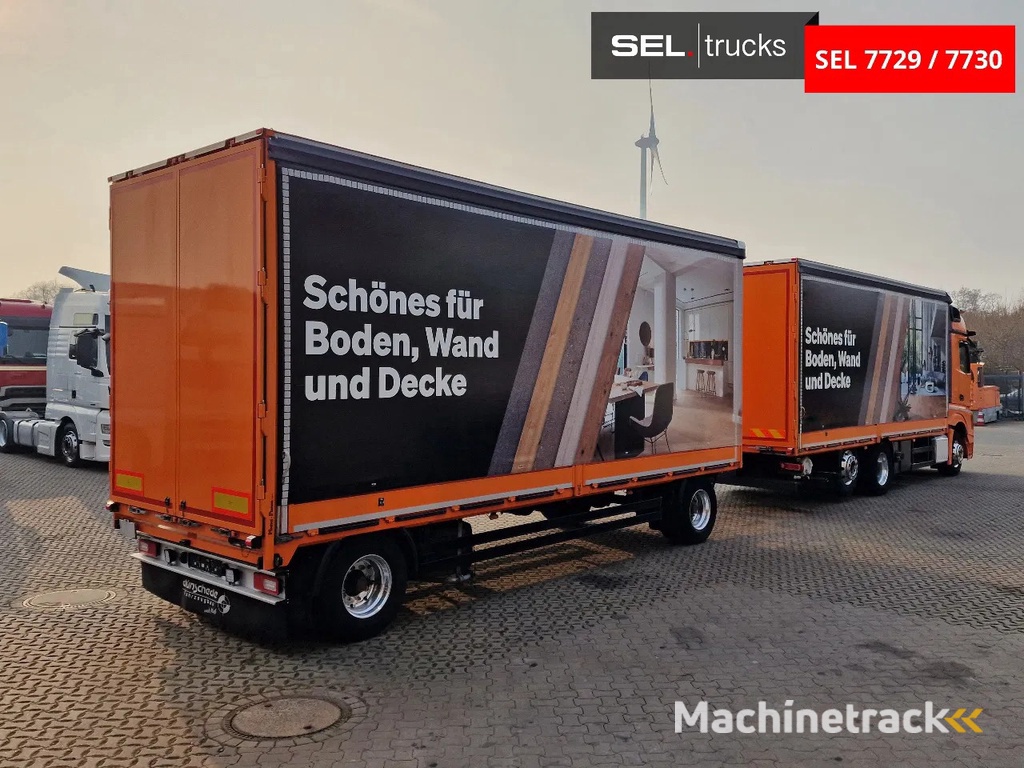 Mercedes-Benz Actros 2548 Retarder / Alu-Felgen / Aluklappen / Euro 6E / Navi / Liftachse