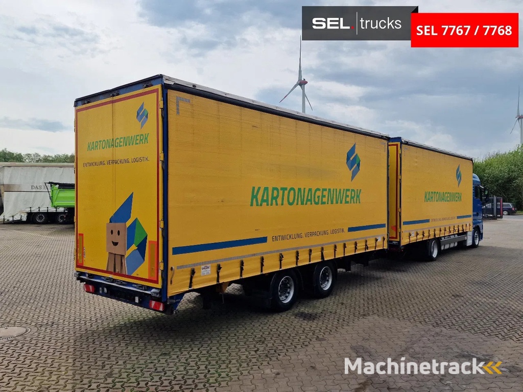 MAN TGX 18.440 4X2 LL-U ZF Intarder / Hubdach  / EDSCHA / Durchladezug