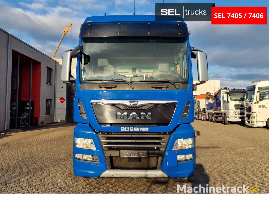 MAN TGX 18.580 4X2 LL ZF Intarder / Aluklappen / Durchladezug