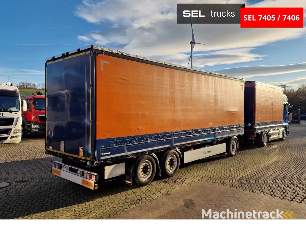 MAN TGX 18.580 4X2 LL ZF Intarder / Aluklappen / Durchladezug