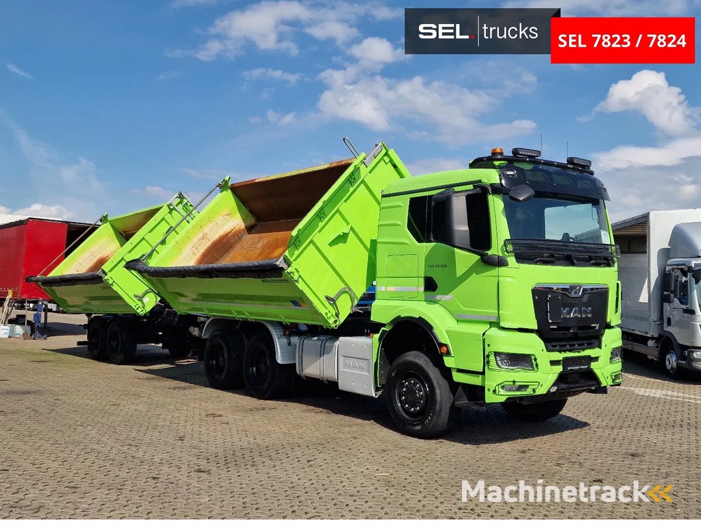 MAN TGS 33.510 6x6 BL CH Dreiseitenkipper / 6x6 / 6D