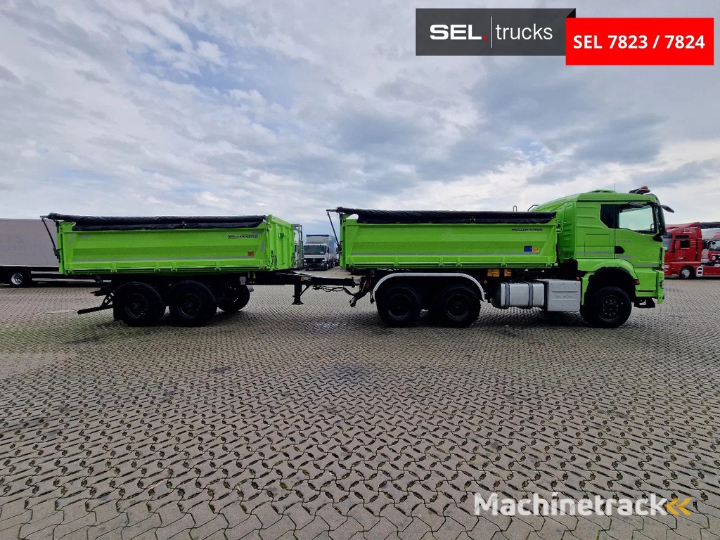 MAN TGS 33.510 6x6 BL CH Dreiseitenkipper / 6x6 / 6D