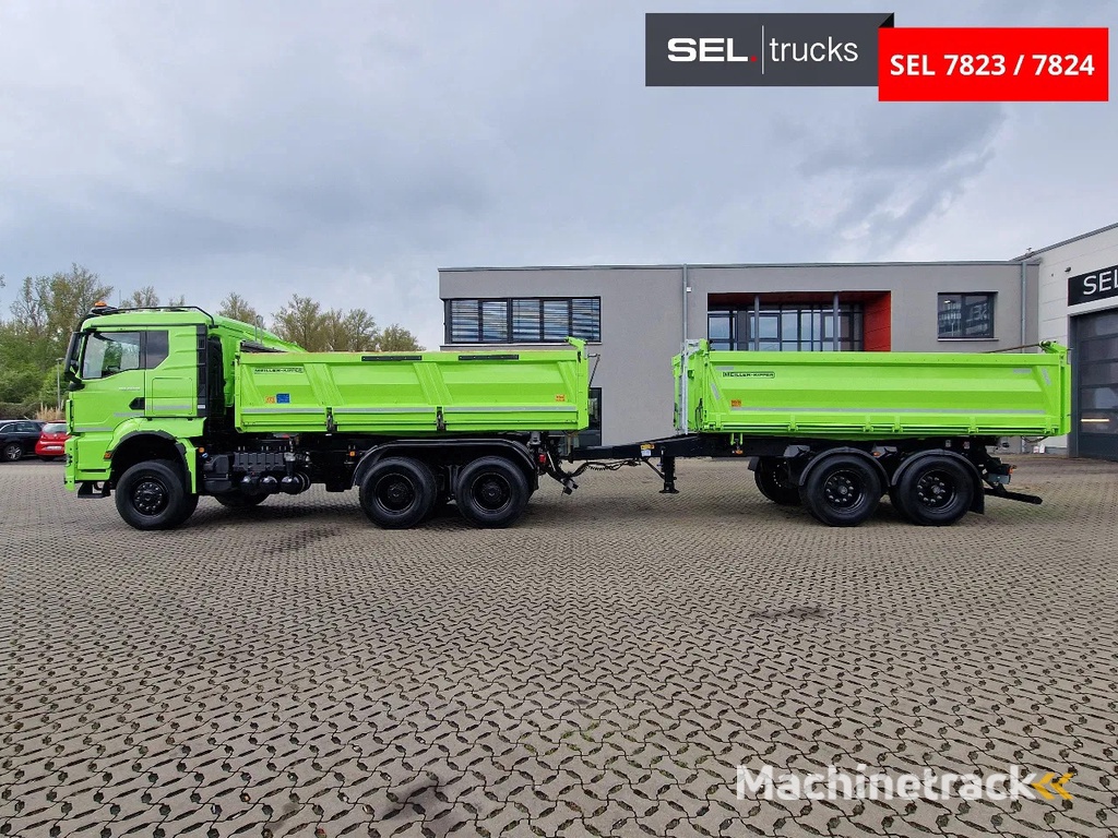 MAN TGS 33.510 6x6 BL CH Dreiseitenkipper / 6x6 / 6D