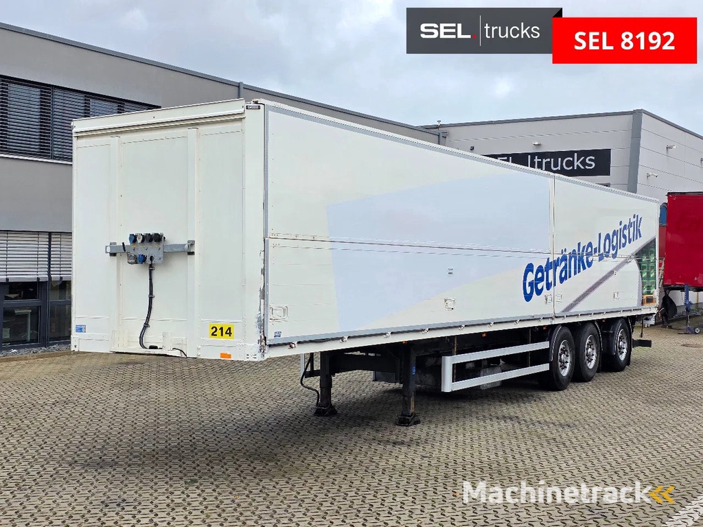 System Trailer PRSSL-24-1TRI Ladebordwand / Lenkachse
