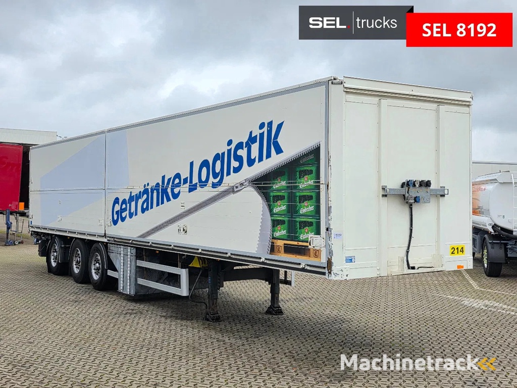 System Trailer PRSSL-24-1TRI Ladebordwand / Lenkachse