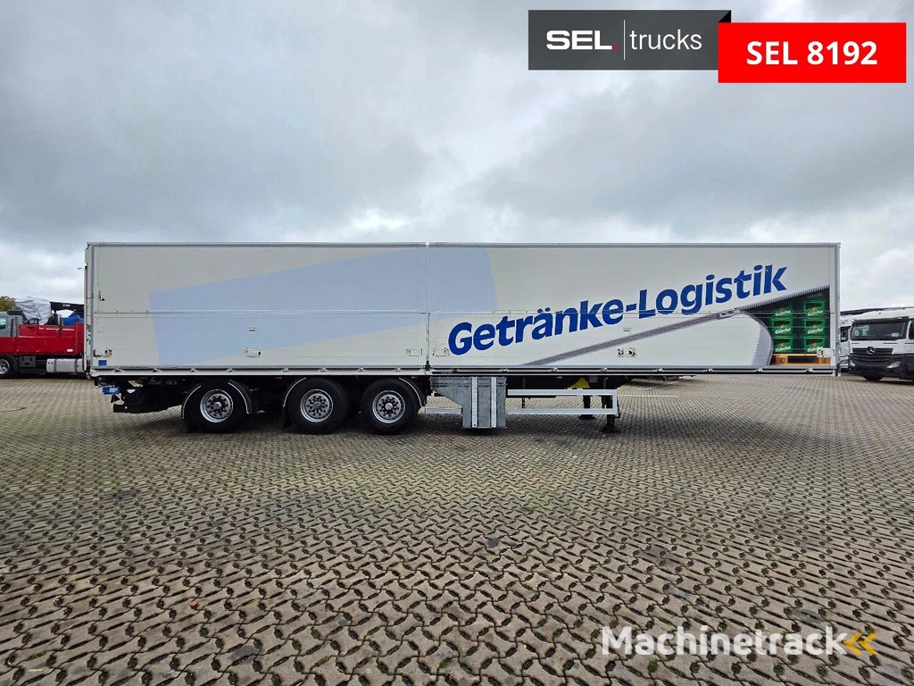 System Trailer PRSSL-24-1TRI Ladebordwand / Lenkachse