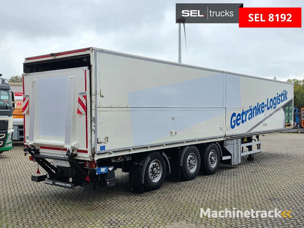 System Trailer PRSSL-24-1TRI Ladebordwand / Lenkachse