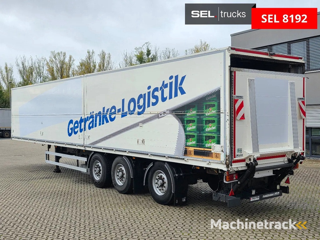 System Trailer PRSSL-24-1TRI Ladebordwand / Lenkachse