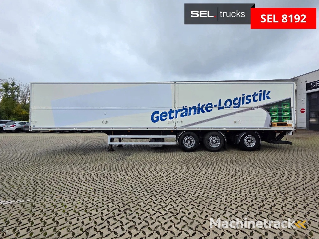 System Trailer PRSSL-24-1TRI Ladebordwand / Lenkachse