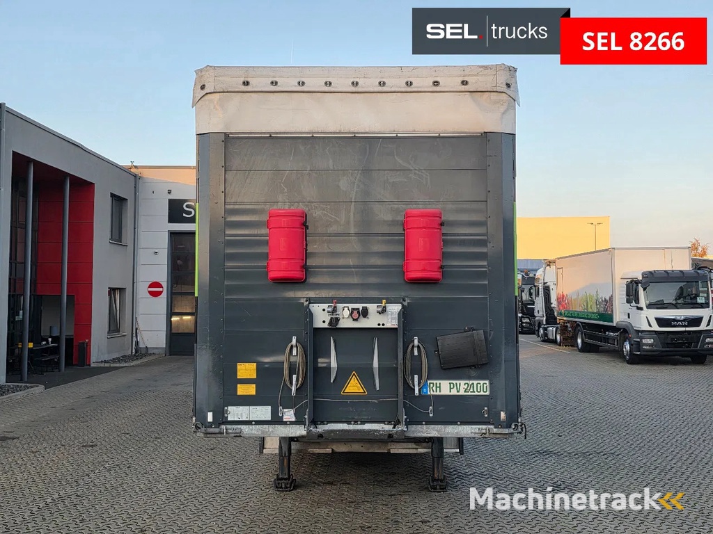 Schmitz Cargobull SCS 24/L - 13,62 EB Palettenkasten / Staplerhalterung / EDSCHA / Lenkachse / Liftachse