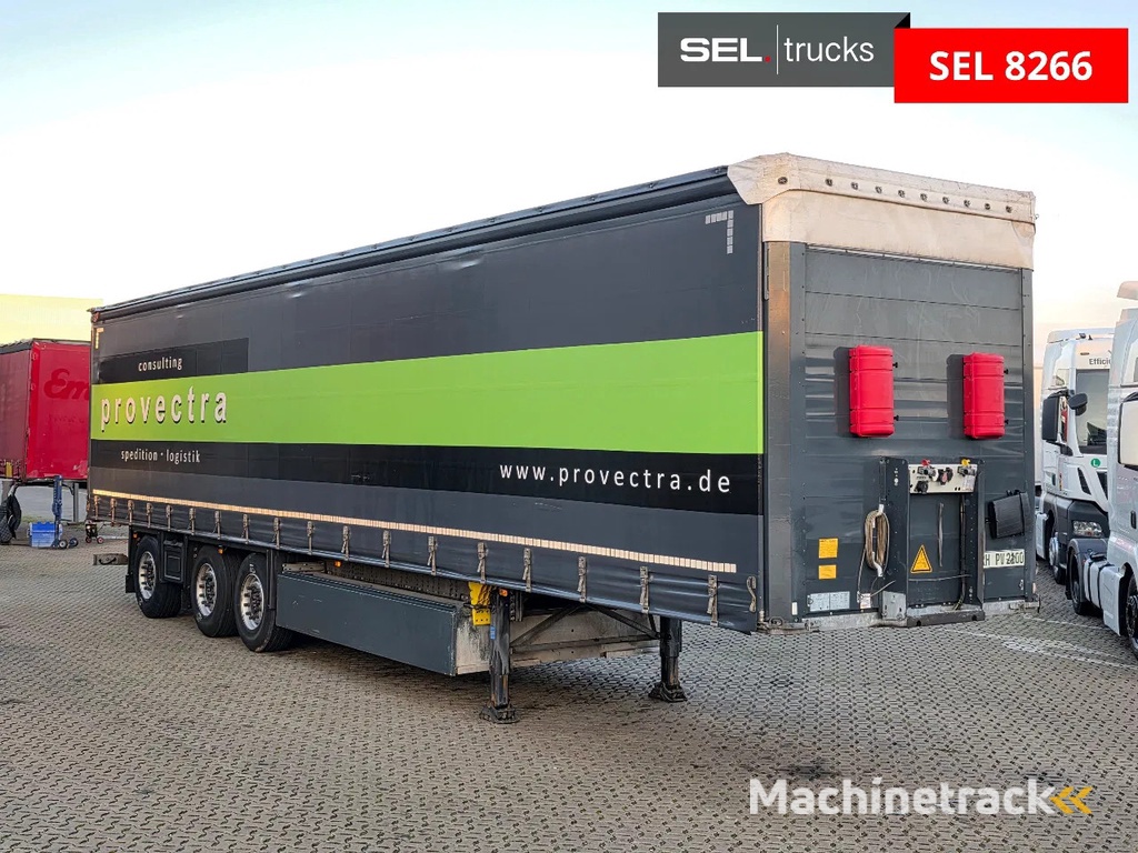 Schmitz Cargobull SCS 24/L - 13,62 EB Palettenkasten / Staplerhalterung / EDSCHA / Lenkachse / Liftachse