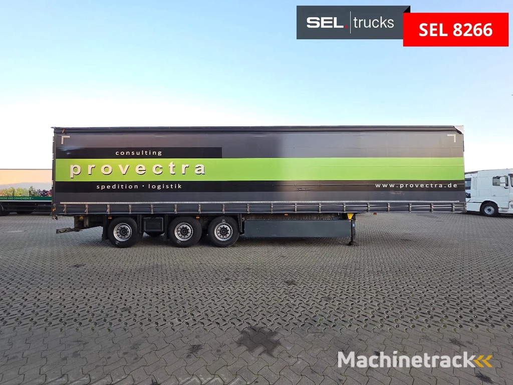 Schmitz Cargobull SCS 24/L - 13,62 EB Palettenkasten / Staplerhalterung / EDSCHA / Lenkachse / Liftachse