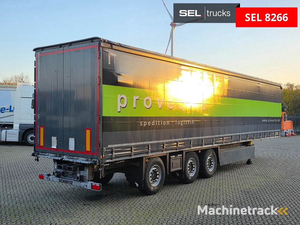 Schmitz Cargobull SCS 24/L - 13,62 EB Palettenkasten / Staplerhalterung / EDSCHA / Lenkachse / Liftachse