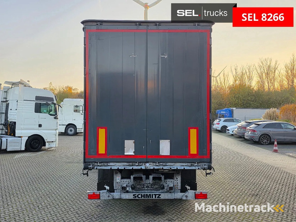 Schmitz Cargobull SCS 24/L - 13,62 EB Palettenkasten / Staplerhalterung / EDSCHA / Lenkachse / Liftachse