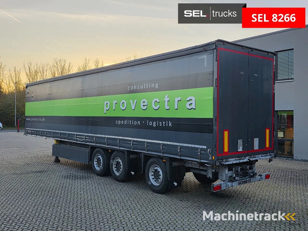 Schmitz Cargobull SCS 24/L - 13,62 EB Palettenkasten / Staplerhalterung / EDSCHA / Lenkachse / Liftachse