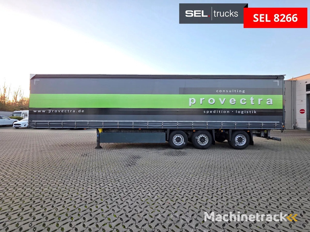 Schmitz Cargobull SCS 24/L - 13,62 EB Palettenkasten / Staplerhalterung / EDSCHA / Lenkachse / Liftachse