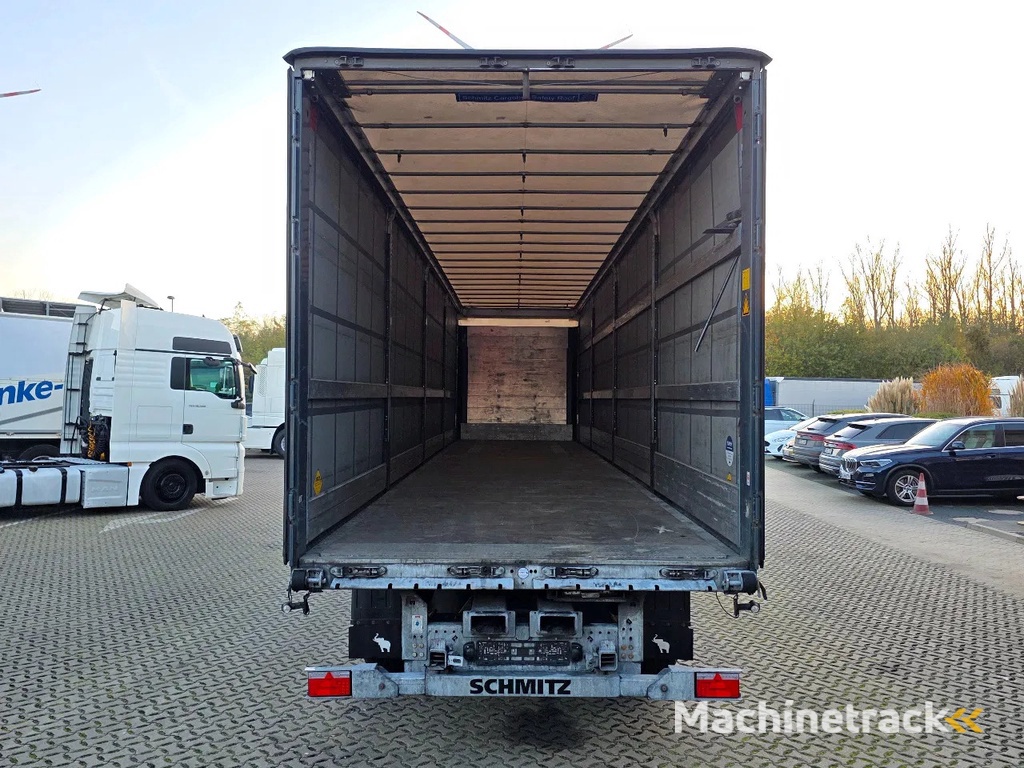 Schmitz Cargobull SCS 24/L - 13,62 EB Palettenkasten / Staplerhalterung / EDSCHA / Lenkachse / Liftachse