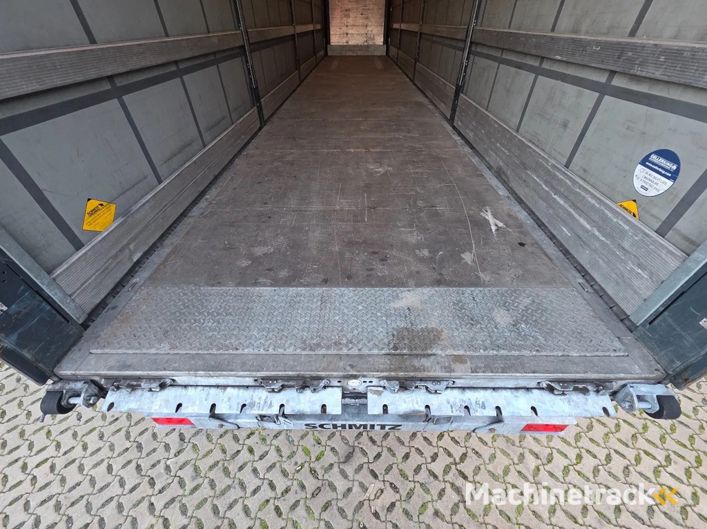 Schmitz Cargobull SCS 24/L - 13,62 EB Palettenkasten / Staplerhalterung / EDSCHA / Lenkachse / Liftachse