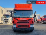 Minituur van Scania P410 LB6X2*4MNB Ladebordwand / Retarder / Mitsubishi TDJS50 / Lenkachse / Liftachse