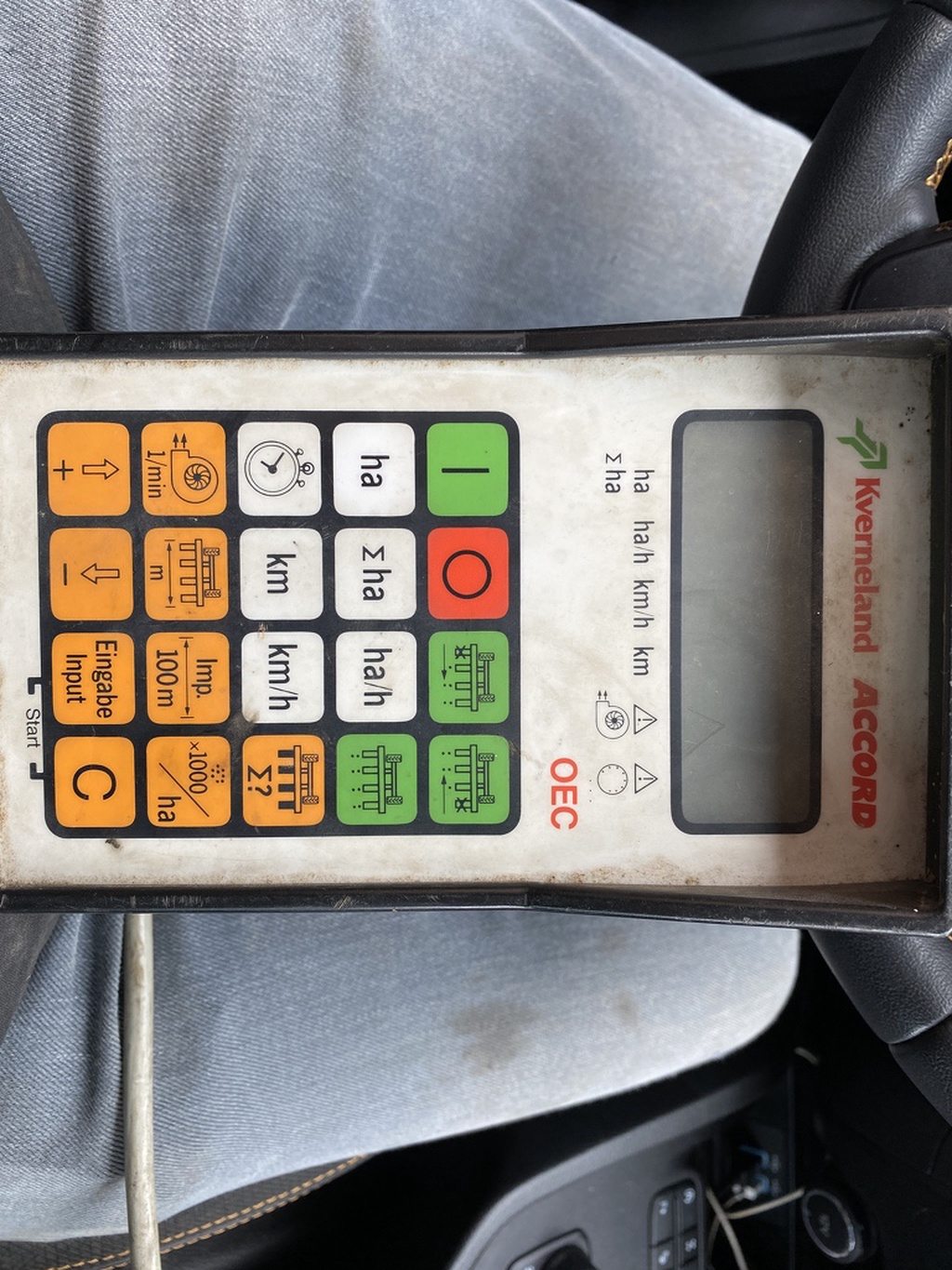 Kverneland Optima zaaimachine 8 rijen