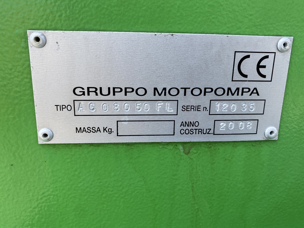 Beregeningspomp pompset