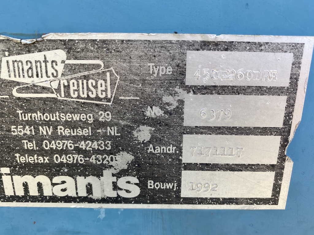 Imants spitmachine 2.6 mtr