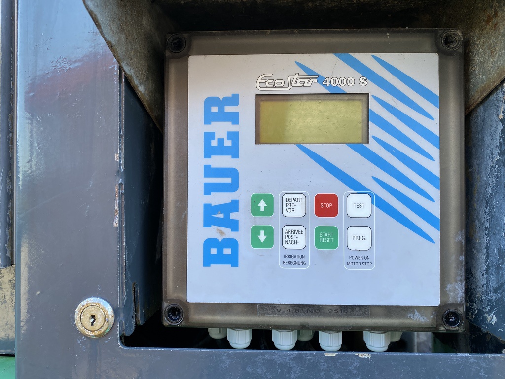 Bauer beregeningshaspel met pompunit