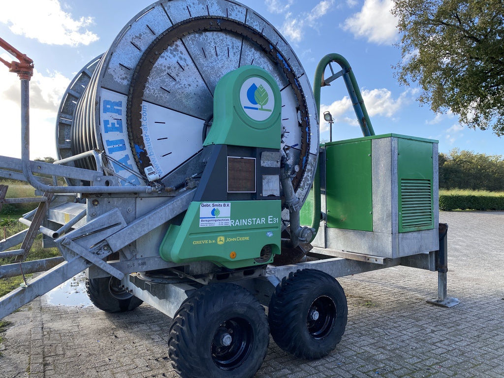 Bauer beregeningshaspel met pompunit