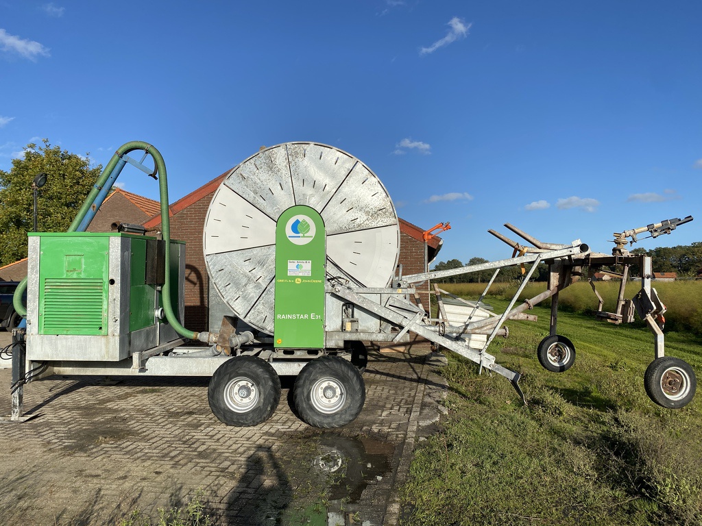 Bauer beregeningshaspel met pompunit